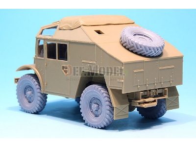 Uk Quad Gun Truck Wheel Set (For Tamiya 1/35) - image 7