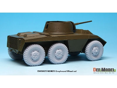 U.S. M8/M20 Greyhound Sagged Wheel Set (For Tamiya 1/35) - image 7
