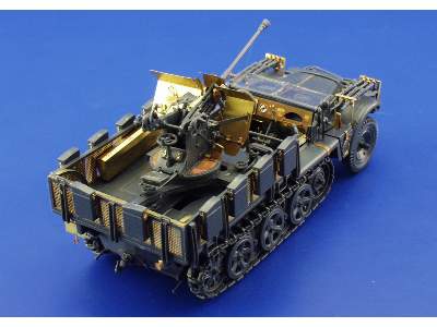 Sd. Kfz.10/4 with Flak 30 1/35 - Italeri - image 7