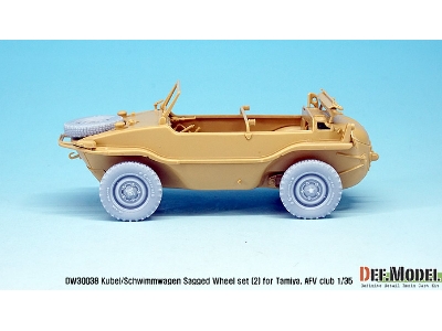 German Wagen Wheel Set 2(Dw30003) (For Tamiya/Afv Club 1/35) - image 9