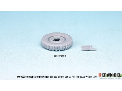 German Wagen Wheel Set 2(Dw30003) (For Tamiya/Afv Club 1/35) - image 11