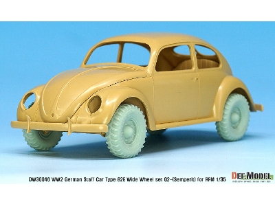 German Staff Car Type 82e Wheel Set 02-wide(Semperit) ( For Rfm 1/35) - image 10