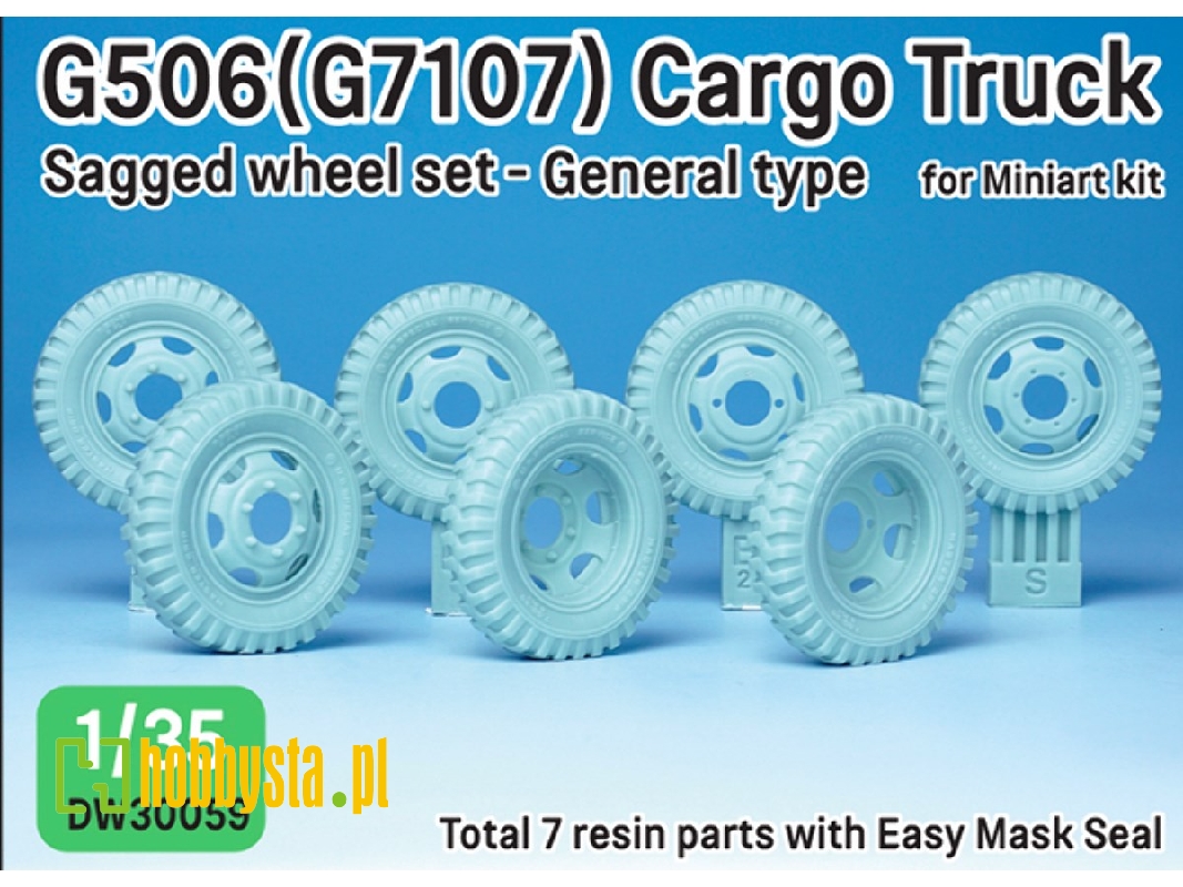 U.S. G7107(G506) Cargo Truck General Type Wheel Set - image 1