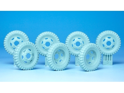 U.S. G7107(G506) Cargo Truck General Type Wheel Set - image 2