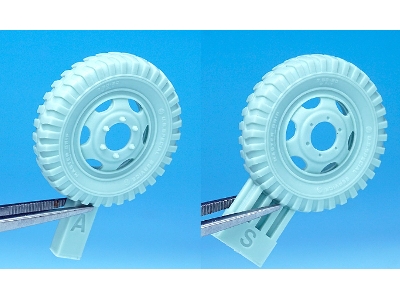 U.S. G7107(G506) Cargo Truck General Type Wheel Set - image 5