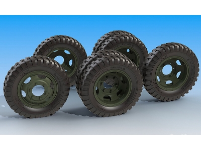 U.S. G7107(G506) Cargo Truck General Type Wheel Set - image 11