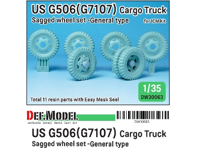 U.S. G7107(G506) Cargo Truck General Type Set - image 1