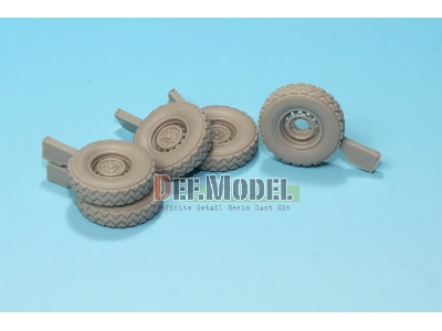 Lrd Xd Wolf 'w.M.I.K' G90 Sagged Wheel Set (For Hobbyboss 1/35) - image 2