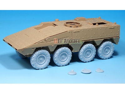 Gtk Boxer Mrav Sagged Wheel Set (For Hobbyboss 1/35) - image 3