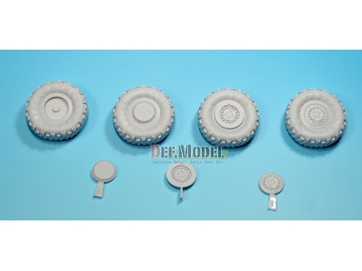 Gtk Boxer (Gtfz) Sagged Wheel Set (For Revell 1/35) - image 3