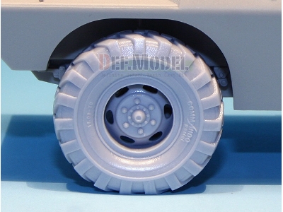 U.S M706(V100) Commando Sagged Wheel Set (For Hobbyboss 1/35) - image 4