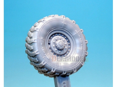 Us M1083 Fmtv Truck Mich.Xl Sagged Wheel Set (For Trumpeter 1/35) - image 2