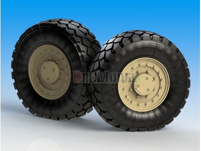 Rg-31 Mk.3 Sagged Wheel Set (For Kinetic 1/35) - image 2