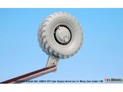 Gaz-233014 Sts Tiger Sagged Wheel Set (For Meng,xact 1/35) - image 11