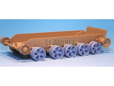 T-55 Burnt Roadwheel Set (For T-55 Kit 1/35) - image 6