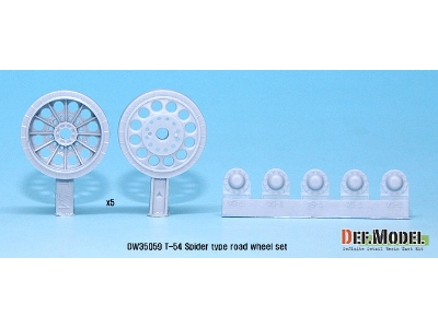 T-54 Spider Road Wheel Set (5 Sets) - image 2