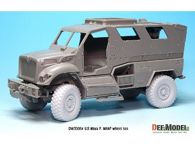 Us Mrap M-pro Sagged Wheel Set (For Kinetic 1/35) - image 5