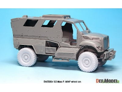 Us Mrap M-pro Sagged Wheel Set (For Kinetic 1/35) - image 8