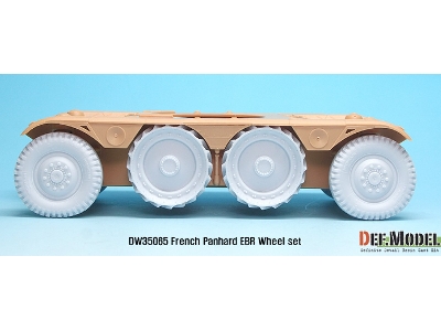 French Panhard Ebr Wheel Set (For Hobbyboss 1/35) - image 7