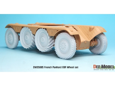 French Panhard Ebr Wheel Set (For Hobbyboss 1/35) - image 8