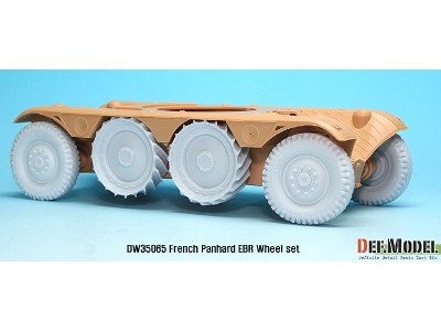 French Panhard Ebr Wheel Set (For Hobbyboss 1/35) - image 9
