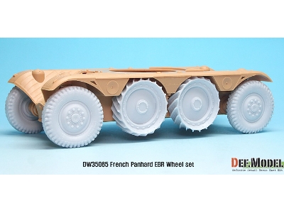 French Panhard Ebr Wheel Set (For Hobbyboss 1/35) - image 10