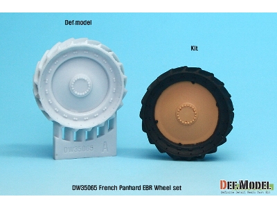 French Panhard Ebr Wheel Set (For Hobbyboss 1/35) - image 12