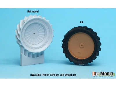 French Panhard Ebr Wheel Set (For Hobbyboss 1/35) - image 13