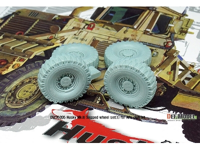 Us Husky Mk.Iii Sagged Wheel Set (For Afv Club 1/35) - image 13