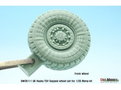 Uk Husky Tsv Sagged Wheel Set ( For Meng 1/35) - image 6