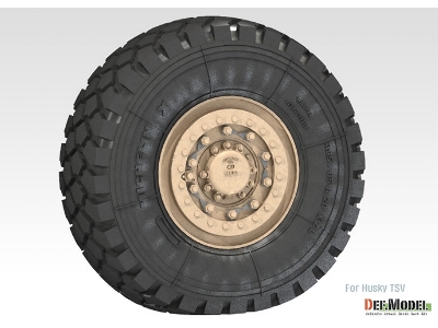 Uk Husky Tsv Sagged Wheel Set ( For Meng 1/35) - image 9