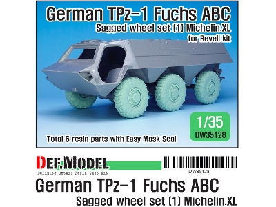 German Tpz-1 Fuchs Abc Sagged Wheel Set 1 Mich.Xl - image 1