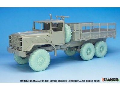 M923a1 Big Foot Truck Mich. Xl Sagged Wheel Set - image 3