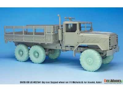 M923a1 Big Foot Truck Mich. Xl Sagged Wheel Set - image 5