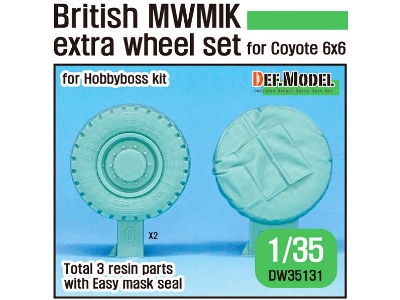Uk Mwmik Extra Sagged Wheel Set For 6x6 Coyate - image 1