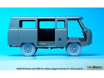 Russian Uaz 3909 Van Military - image 7