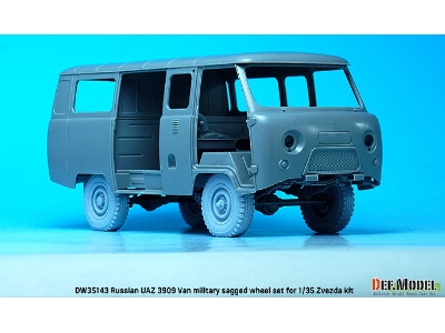 Russian Uaz 3909 Van Military - image 8