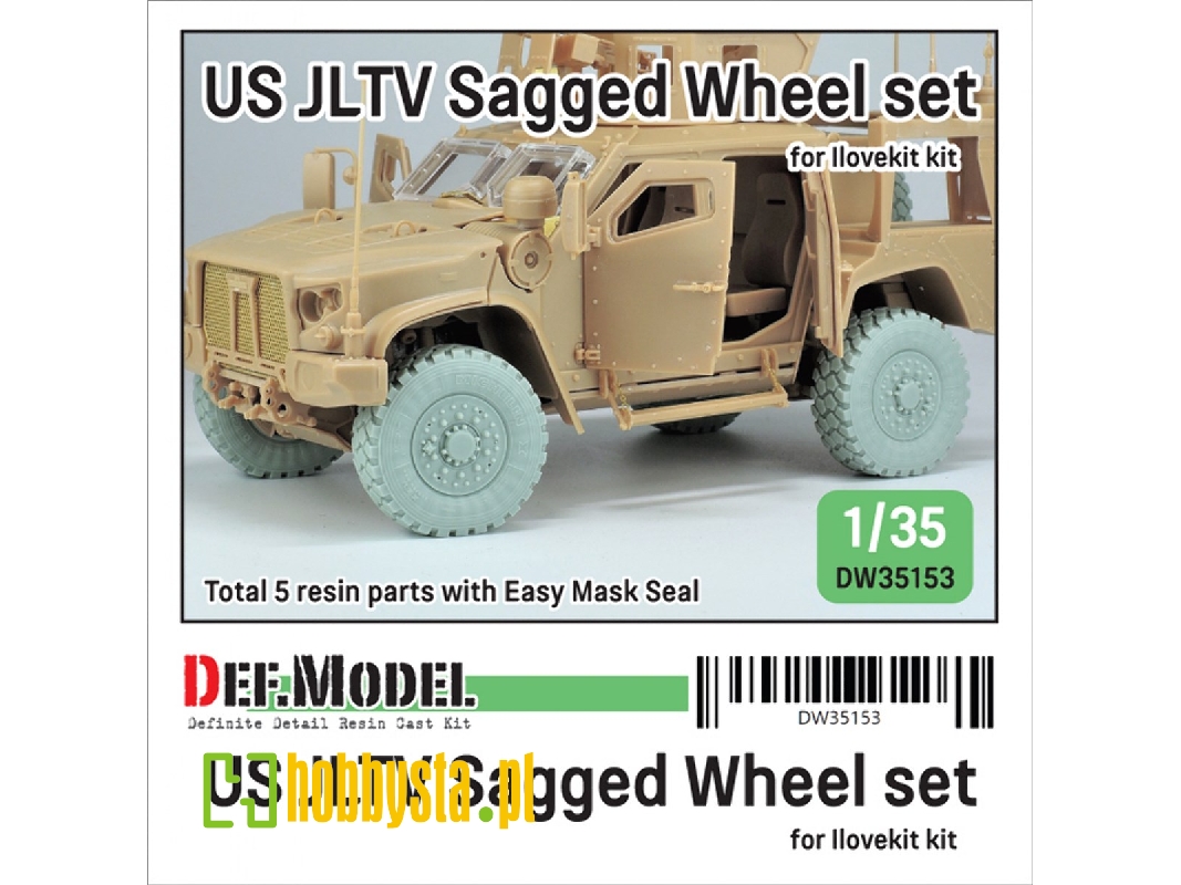 Us Jltv Sagged Wheel Set (For Ilk) - image 1