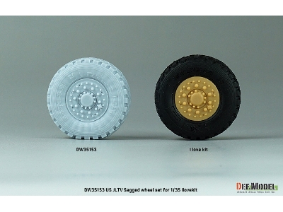 Us Jltv Sagged Wheel Set (For Ilk) - image 2