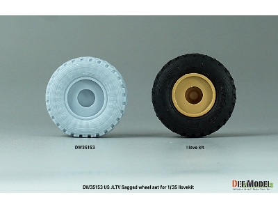 Us Jltv Sagged Wheel Set (For Ilk) - image 3