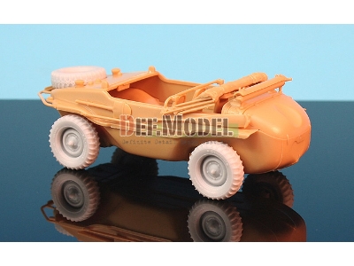 Schwimmwagen Wide Tire(Continental)-sagged (For Tamiya 1/48) - image 4