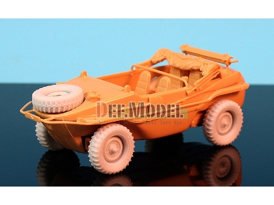 Schwimmwagen Wide Tire(Continental)-sagged (For Tamiya 1/48) - image 6