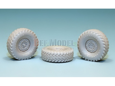 Hmmwv Rt/Ii Sagged Wheel Set (For Tamiya 1/48) - image 4