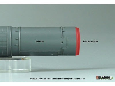 F/A-18a/B/C/D Hornet Exhaust Nozzle Set - Closed (For Academy) Setp.2022 - image 6