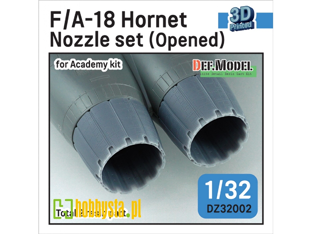 F/A-18a/B/C/D Hornet Exhaust Nozzle Set - Opened (For Academy) Setp.2022 - image 1