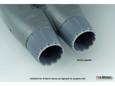 F/A-18a/B/C/D Hornet Exhaust Nozzle Set - Opened (For Academy) Setp.2022 - image 3