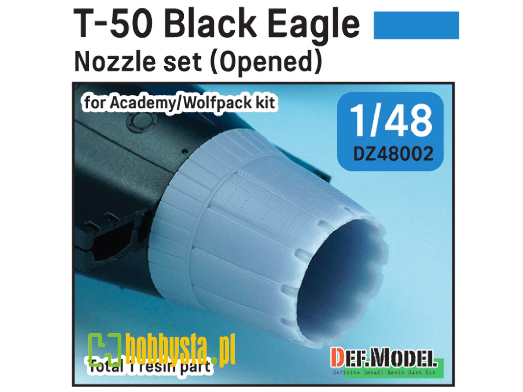 T-50 Black Eagle Nozzle Set - Opened - image 1