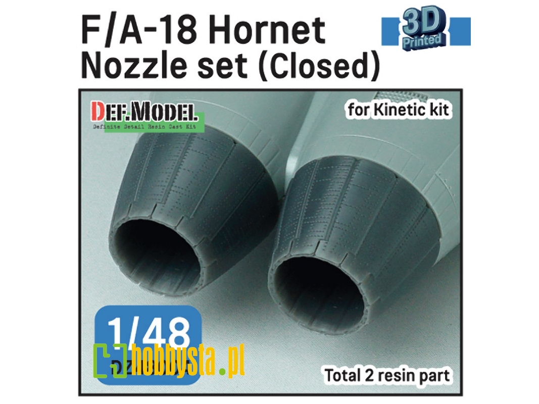 F/A-18a/B Hornet Nozzle Set - Closed - image 1