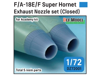 F/A-18e/F/G Super Hornet Exhaust Nozzle Set - Closed - image 1