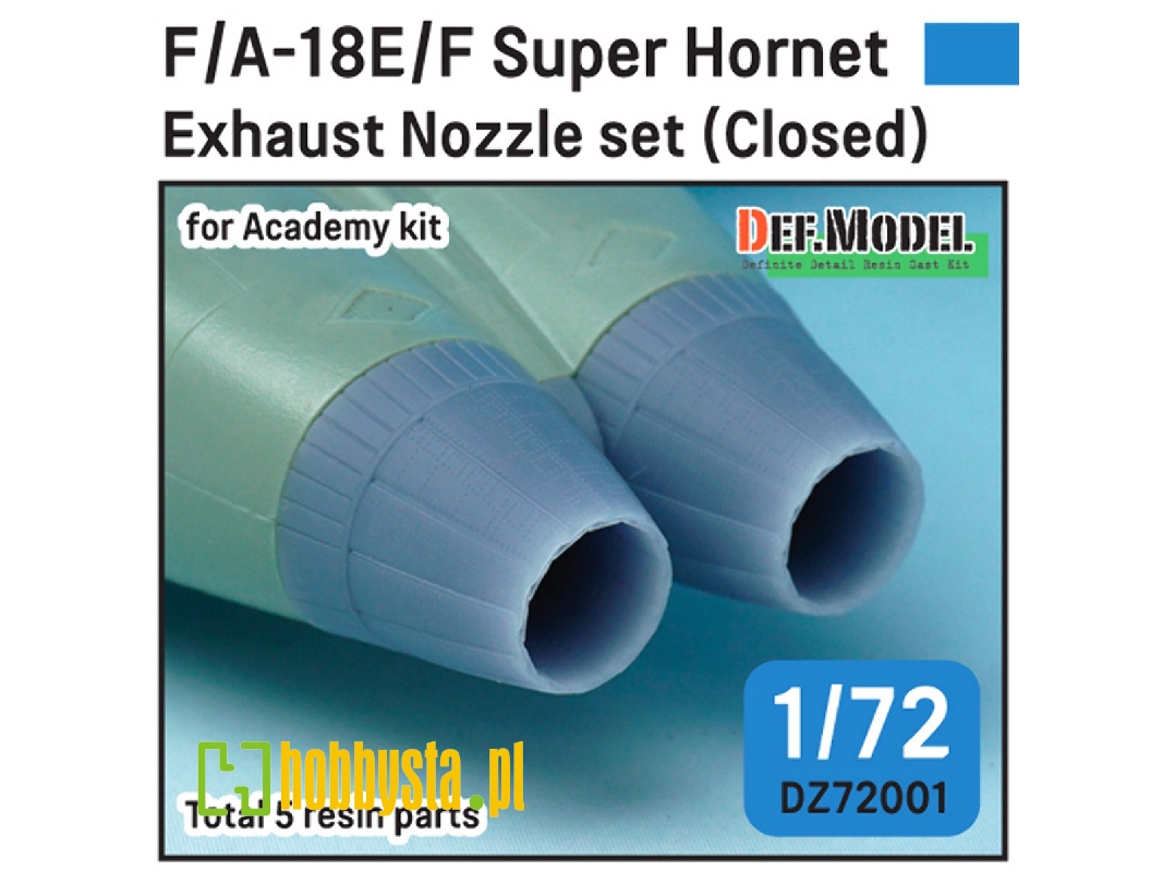 F/A-18e/F/G Super Hornet Exhaust Nozzle Set - Closed - image 1